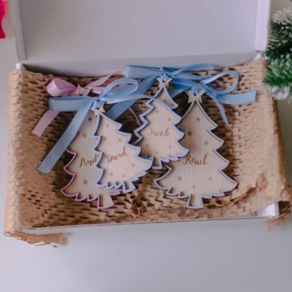 Set-personalizat-braduti-craciun-lemn