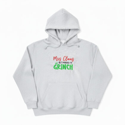 Hanorac Brodat de Crăciun - "Mrs Claus but married to The Grinch"